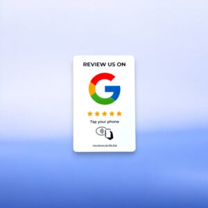 Cartes d'évaluation Google nfc