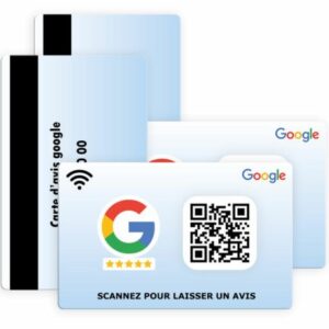 Carte Avis Google (x2)